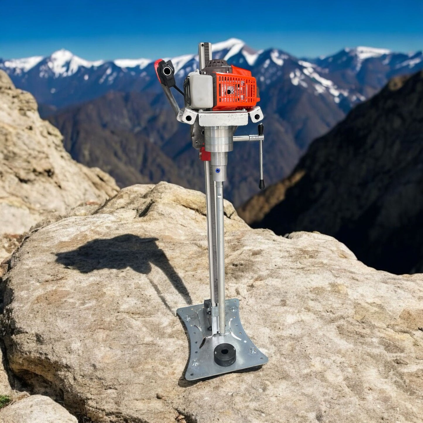 KARROT AVM BENZİNLİ  EL SONDAJ MAKINESI AÇILI SEHPALI SET